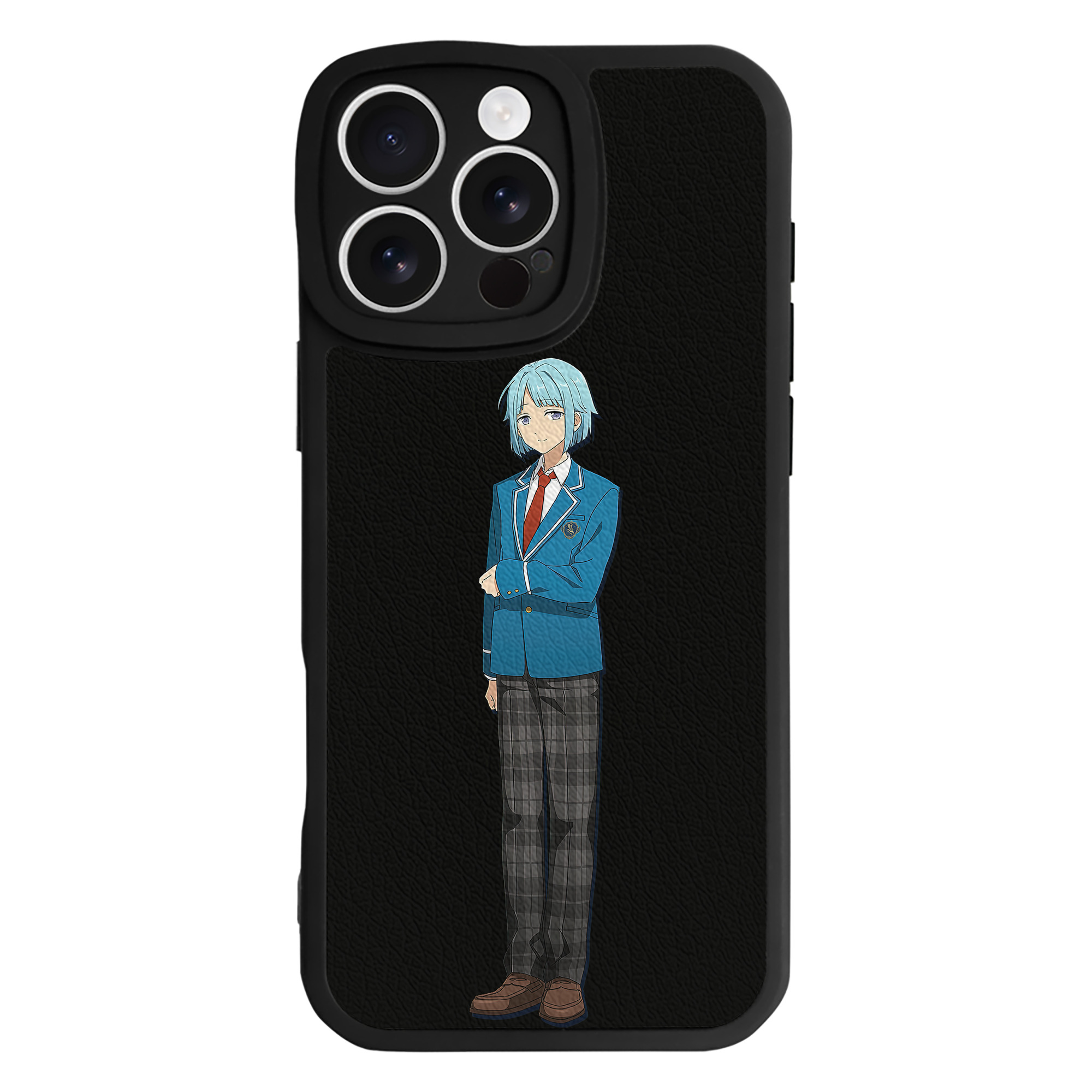 （画像用） あんさんぶるスターズ! Ensemble Stars 【iPhone 16シリーズ対応】シリコンスマホケース（レザー調） 材質：シリコン